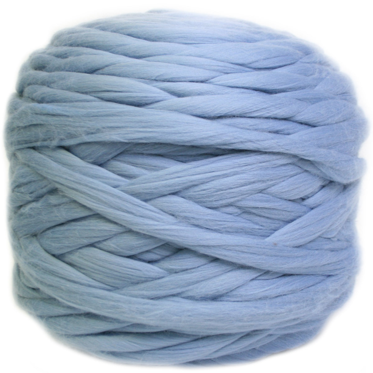 Merino Wool Top Steel Blue