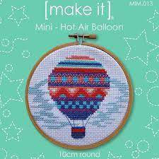Make it mini cross stitch balloon