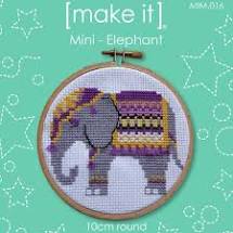 Make it mini cross stitch elephant