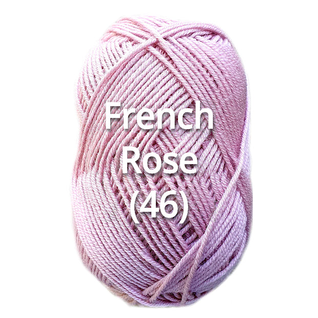 French Rose - Nundle Collection 4 Ply Chaffey Yarn