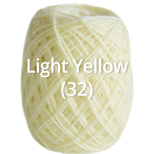 Light Yellow - Nundle Collection 4 Ply Sock Yarn