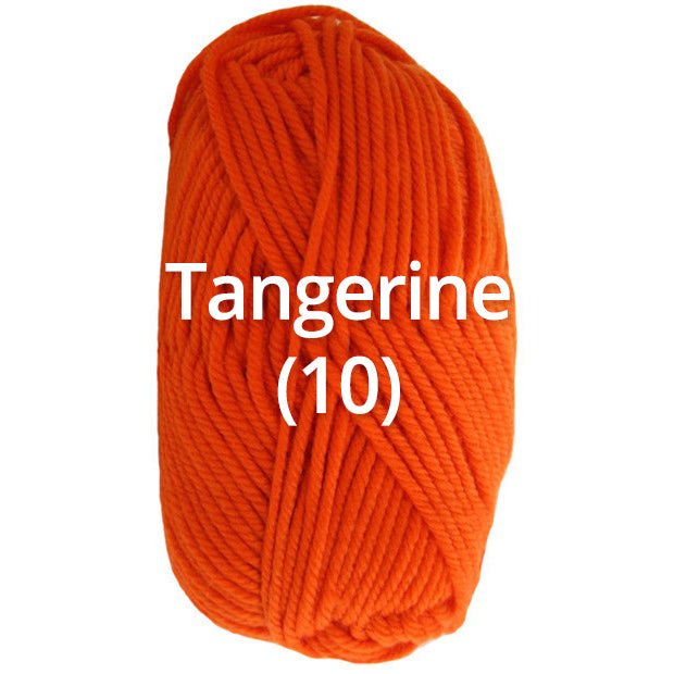 Tangerine (10) - Nundle Collection 12 Ply Chaffey Yarn